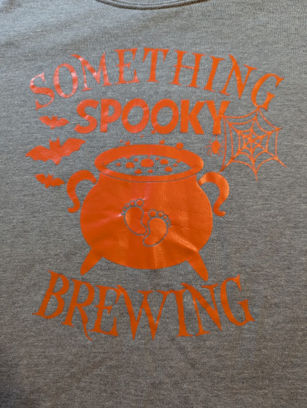 Something Spooky Brewing Maternity Sweatshirt Size XL